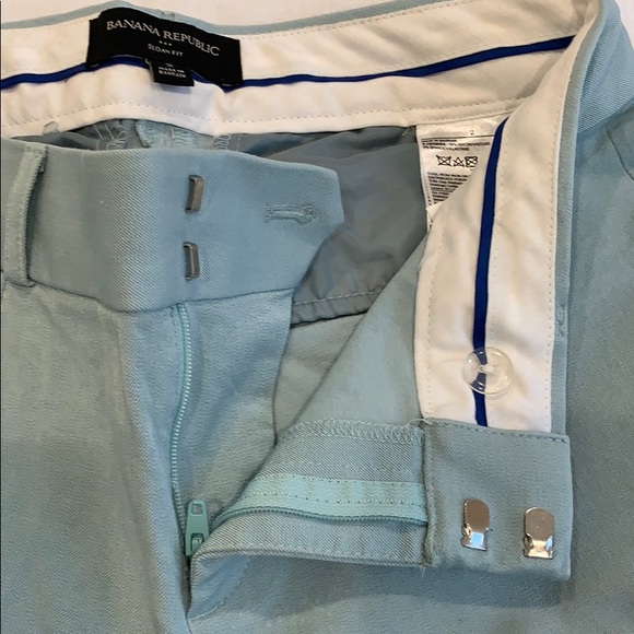 Banana Republic Sloan Fit Light Blue Pants - Picture 4 of 8